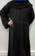 Girls Long Sleeve Maxi Dress Kids School Plain Abaya Holiday Islamic Top Jilbab