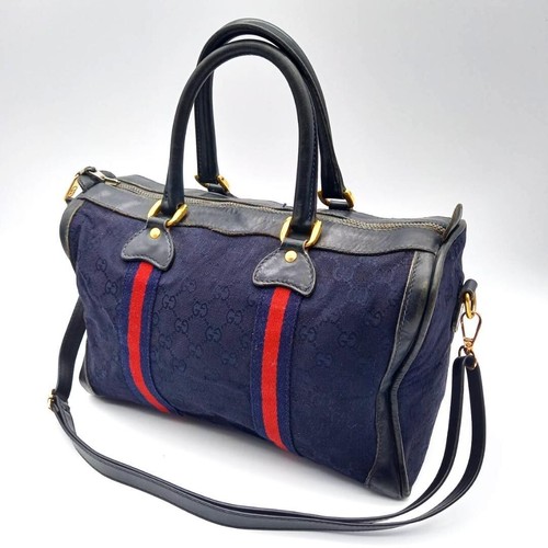 Gucci canvas boston bag - canvas,