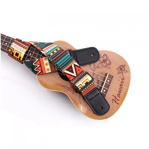 National style ukulele - style, strap