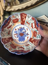 Hand Painted Japanese Iron Red
