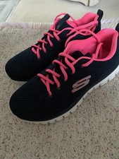 Skechers Memory Foam Trainers Size Uk Ladies 5