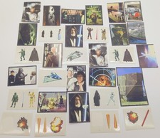 1996 Star Wars Panini Stickers Trading Cards Job Lot Collection x32