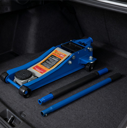 Durable steel trolley jack - durable, 3