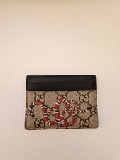 Gucci GG Supreme Snake Card