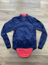 Rapha Womens Blue Cycling Commuter Bomber Jacket Small