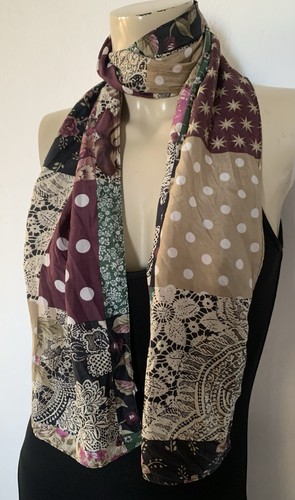Vintage purple brown floral - vintage,