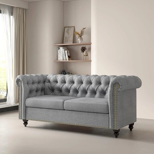 Large seater chesterfield - 2,
