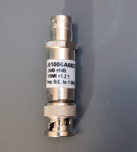 20db fixed attenuator 1db - 20db, rf