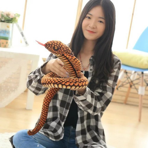 110cm brown plush - snake, toy
