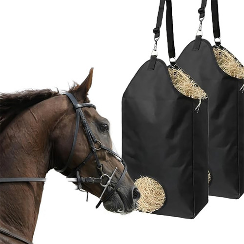2pcs hay bag goat - feeder, slow