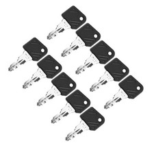 10PCS 802 Ignition Starter Keys for Linde Forklift Tractor Sweeper Tractor