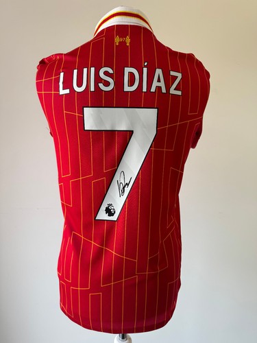 Signed luis diaz shirt - diaz,
