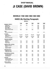 David Brown 1190 1290 1390 1490 1690 TMM Workshop Manual