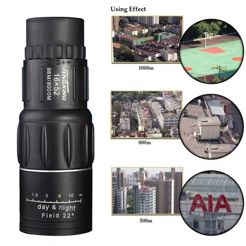 16x52 portable monocular - 16x52,
