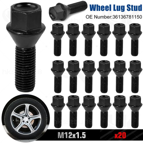 Black bmw wheel bolts - bmw, 1