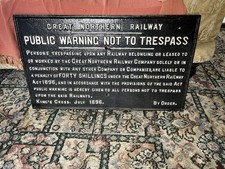 Antique Cast Iron Railway