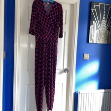 Qvc Kim & Co Jumpsuit Medium