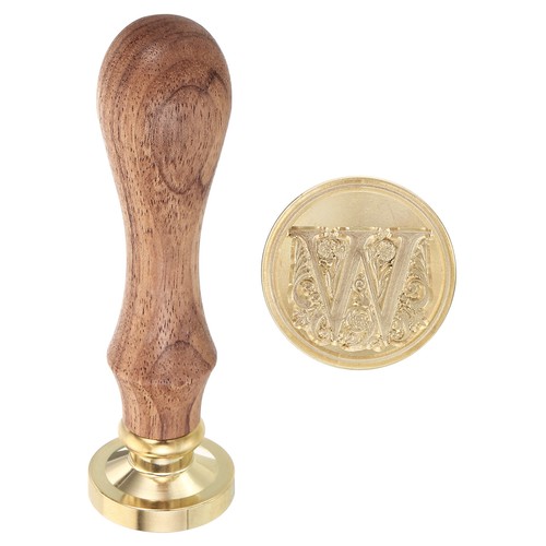 Alphabet wax seal stamp - w,