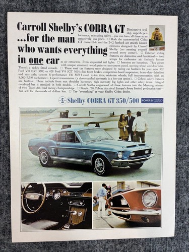1968 shelby cobra 350 500 - 1968,