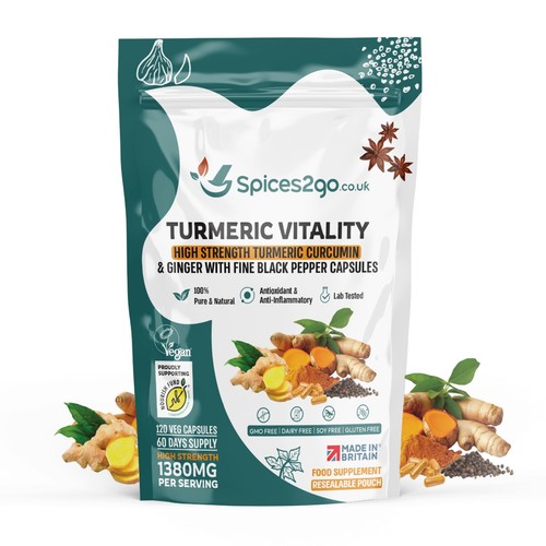 Spices2go turmeric vitality - spices2go, –turmeric