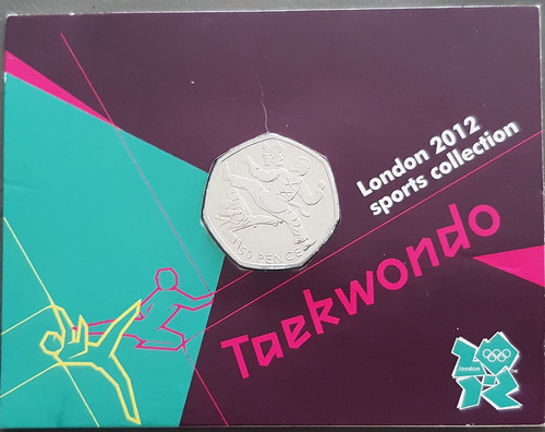 Royal mint 2011 50p coin - mint,