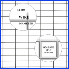 Wire Mesh 13x25mm Holes 19G