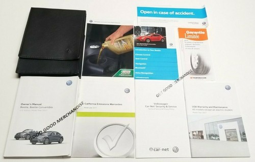 2017 beetle owners manual - vw,