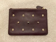 Rare Mulberry Cara Oxblood Zip