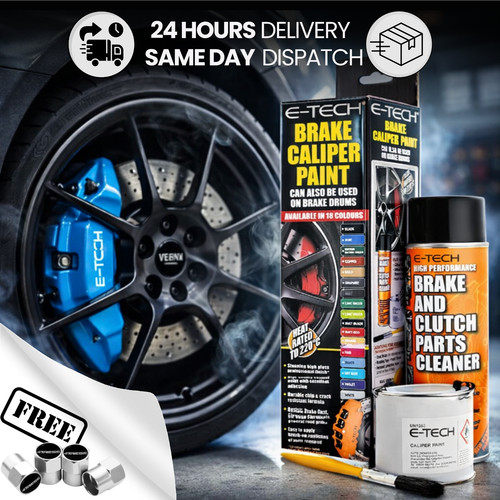 Sky blue brake caliper paint - blue,