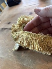 Gold Fringe Trim Vintage 1.37m