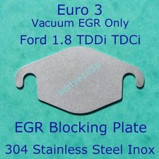 EGR valve blank plate Ford