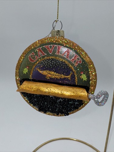 Blown glass caviar - blown, tin