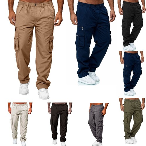 Mens cargo elasticated - mens,