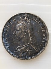Queen Victoria 1887 Silver