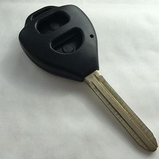 For Toyota 2 button RAV4 HILUX TOY43 Remote Car Key fob New Case Blade 
