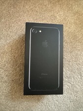 iPhone 7 Original Empty Black Box, Case and Pin - No Mobile Phone