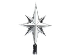 Silver Christmas Tree Star