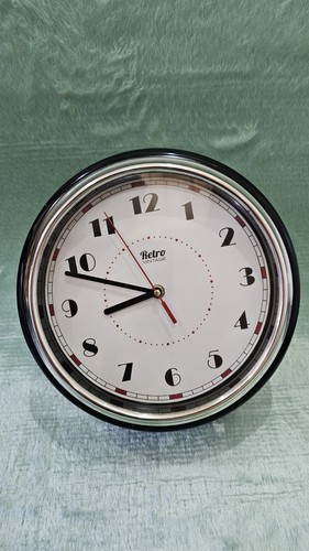 Retro vintage wall clock - vintage,