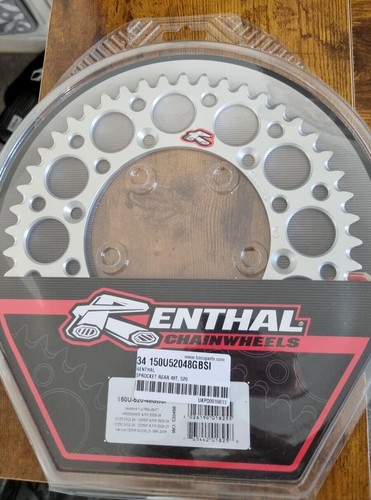 New 48t renthal rear sprocket - 48t,