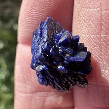 Azurite crystal small - crystal, mineral