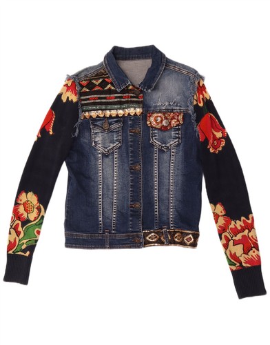 Desigual womens graphic denim - desigual,
