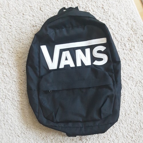 Vans logo backpack schoolbag - vans, backpack/schoolbag