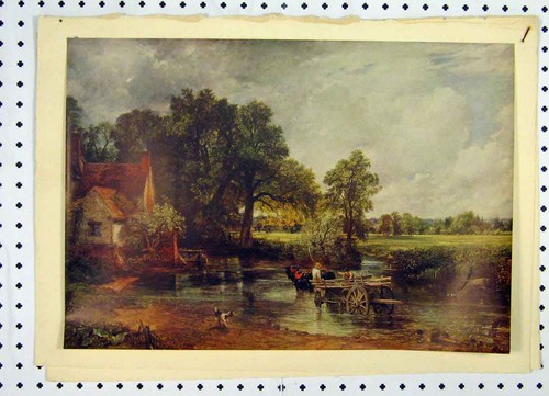 Original old vintage print - vintage,