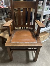 Gustav Stickley Style Arm