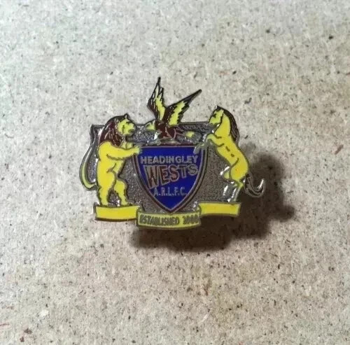 Headingley enamel rugby league - headingley,
