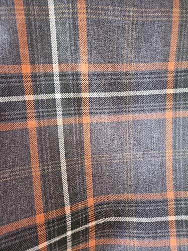 Paoletti wool style grey - wool, check