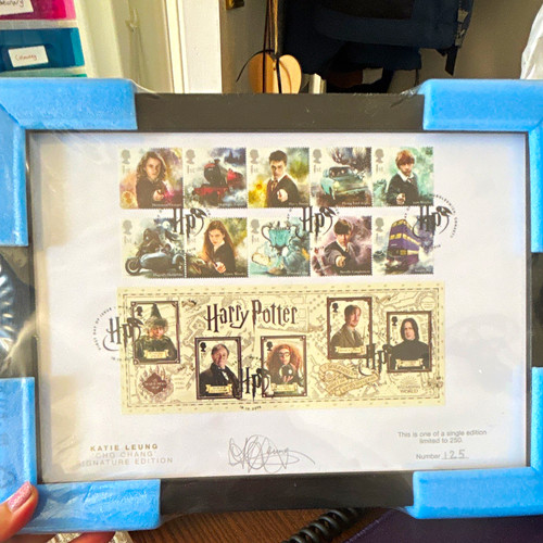 Harry potter framed - harry, stamp