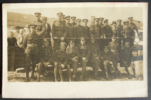 Ww1 era rppc british army - rppc,