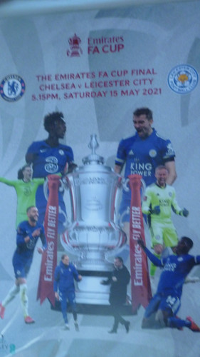 Cup final programme 2021 - cup,
