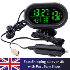 12V 2 In 1 LED Digital Car